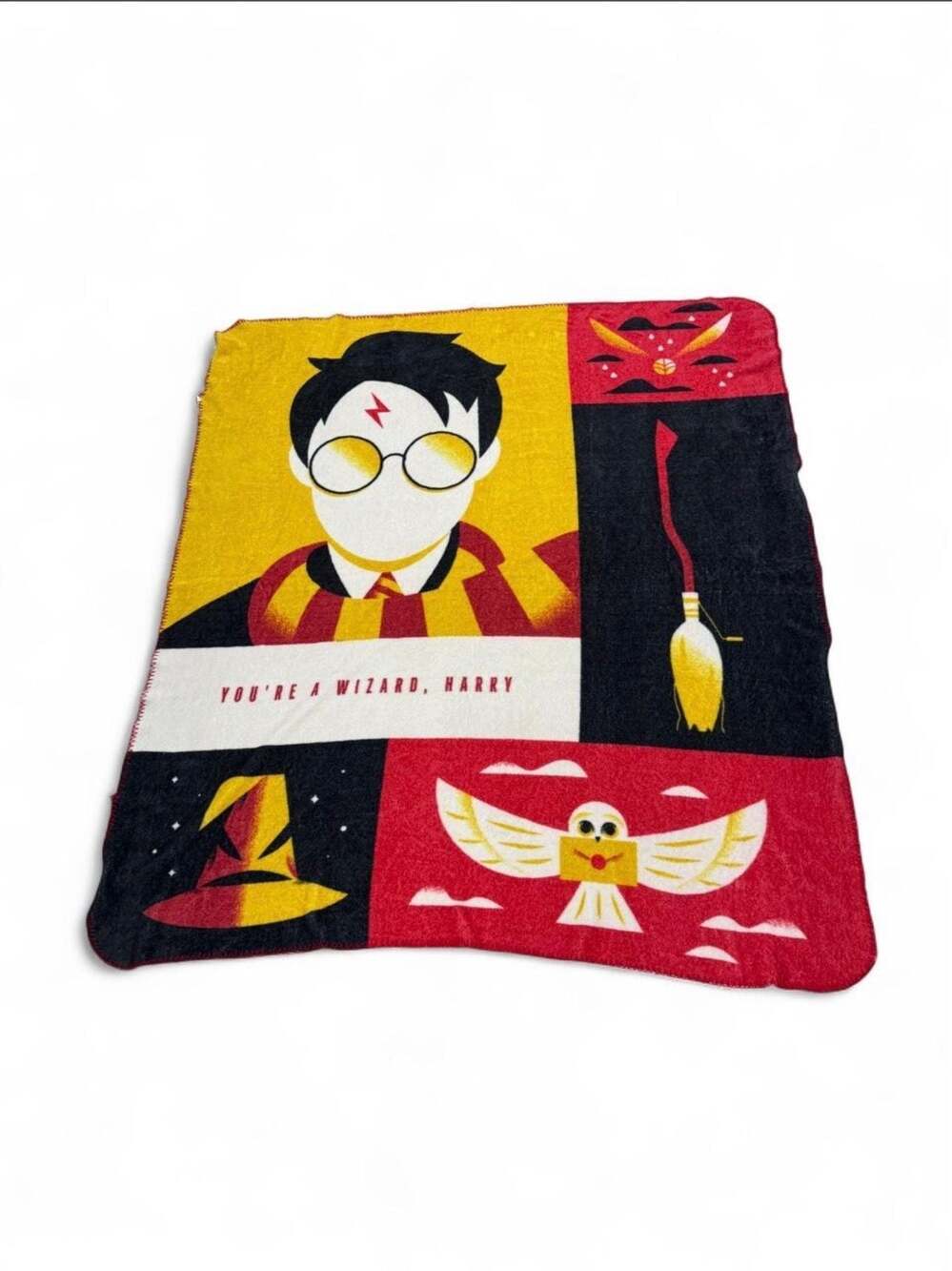The Northwest Group Harry Potter WB100 You're a Wizard Throw Blanket